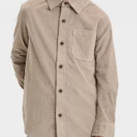 Cat & Jack Other - Cat & Jack Tan Long Sleeve Shirt